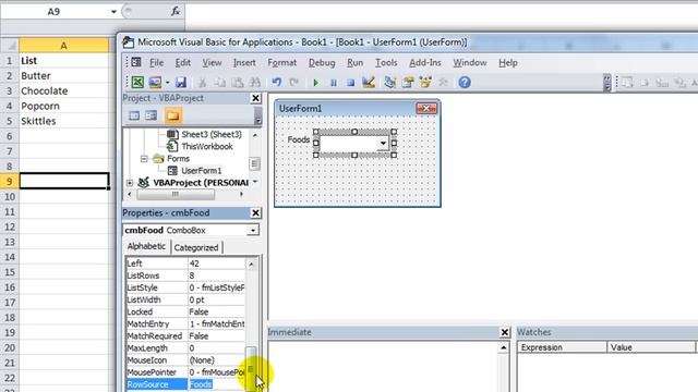 How to Fill Comboboxes (DropDowns) In Userforms or Worksheets - BOTH WAYS! Excel VBA Is Fun смотреть онлайн