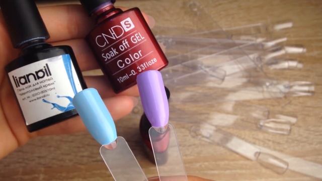 Выкраска и сравнение гель лаков. Обзор гель лаков CND с Алиэкспресс, Bluesky и Lianail. смотреть онлайн