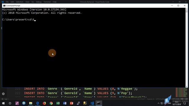 สอน MySQL: การติดตั้ง Chinook database смотреть онлайн