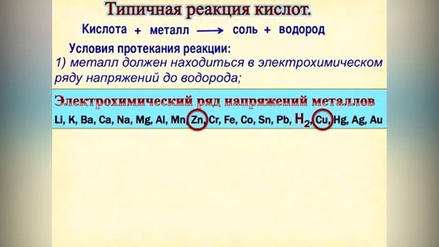 Кислоты (8-класс) смотреть онлайн