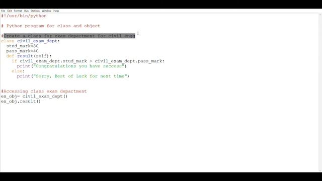 Python class object смотреть онлайн