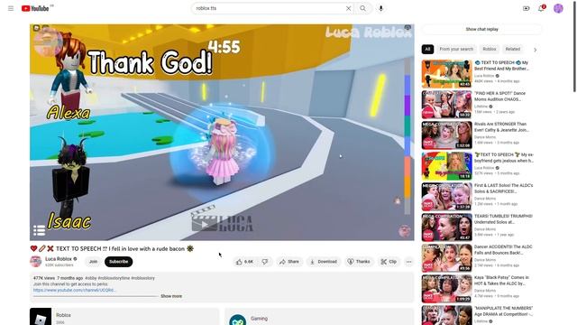 I react to Roblox Text-To-Speech stories... смотреть онлайн