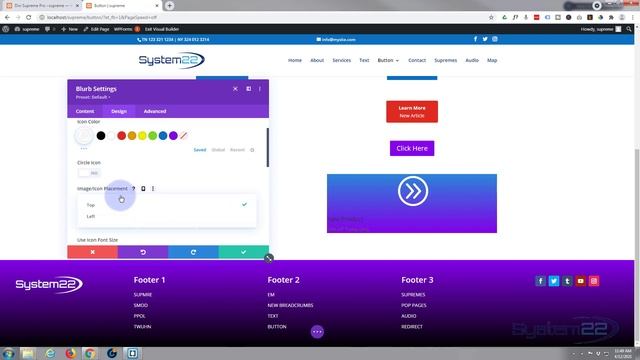 Divi Theme Create A Button With An Icon And Two Lines Of Text ?? смотреть онлайн