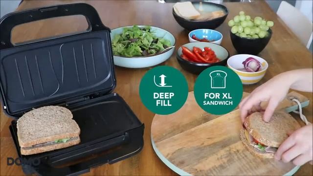 Des croque-monsieurs énormes avec Big croque xl DOMO смотреть онлайн