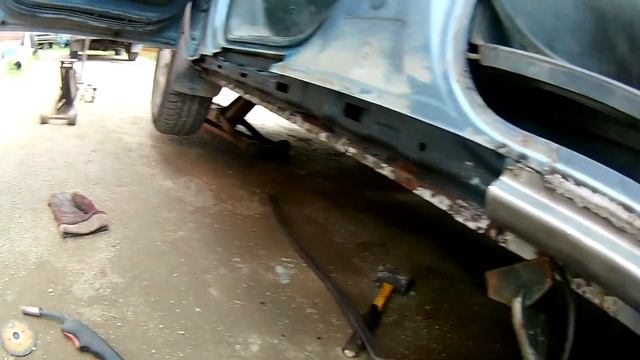 Замена порогов Хундай Старекс смотреть онлайн