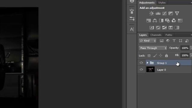 Como desagrupar CAMADAS no photoshop смотреть онлайн