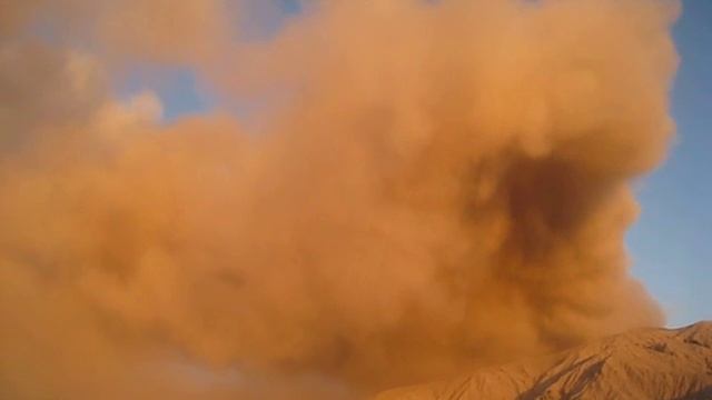 Извержение вулкана Дуконо, Индонезия. смотреть онлайн