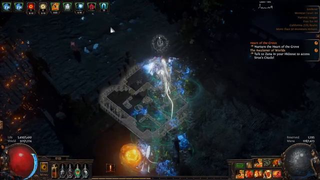 Path of Exile: Harvest - Heart of the Grove Immunity Phase Bug смотреть онлайн