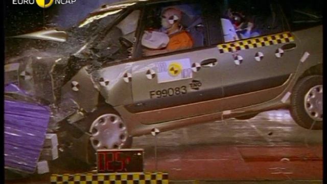 Euro NCAP | Renault Espace | 1999 | Crash test смотреть онлайн