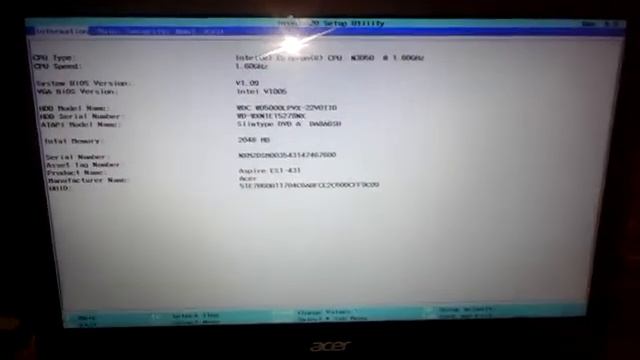 cara masuk bios laptop acer Aspire ES 14 смотреть онлайн