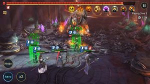 Raid Shadow Legends, Боммал Чудовищный, Мельга Суровая на авто!