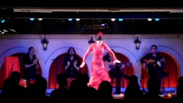 LUNA FABIOLA baila alegría con bata y mantón (El Flamenco;Tokyo) смотреть онлайн