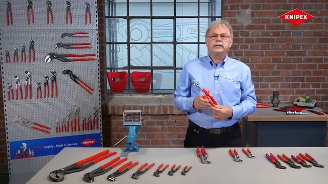 KNIPEX Cobra® VDE Hightech Wasserpumpenzange, isoliert смотреть онлайн