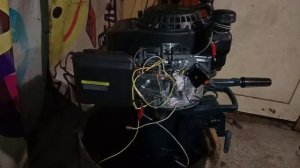 Зажигание с изменяемым УОЗ для Лифана 6 лс с вертикальным валом.