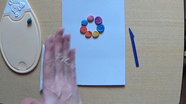 Лепка из пластилина "Цветик семицветик" для детей раннего возраста смотреть онлайн