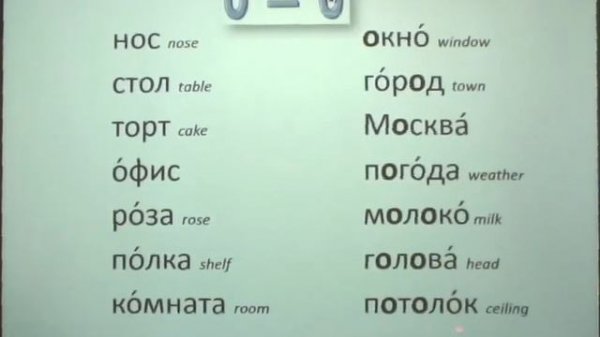 Russian language course for Beginners I / Complete beginner (Level 0 to A1) - Lesson 3