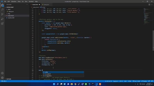GeoJSON in google maps #part 05 | GeoDev смотреть онлайн