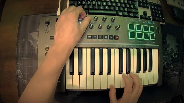 "Diff" (2014) with a live midi-keyboard performance смотреть онлайн