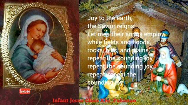 Joy to the World | Isaac Watts (1674-1748) | lyrics melody & chords Infant Jesus Choir Khi_Pakistan смотреть онлайн