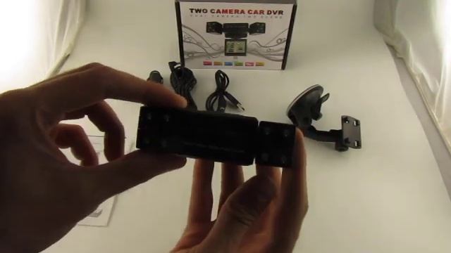 Видеорегистратор с двумя камерами HD DVR H3000 (обзор) смотреть онлайн