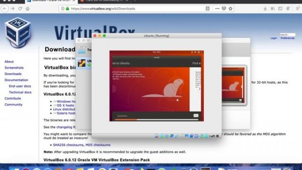 How to install Ubuntu 18.04 LTS (Linux) on Mac OS using Virtual Box