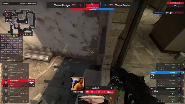 БУСТЕР ПРОТИВ СТРОГО ФИНАЛ ЛАН ТУРНИРА 5 НА 5 КС ГО / BUSTER Vs STROGO