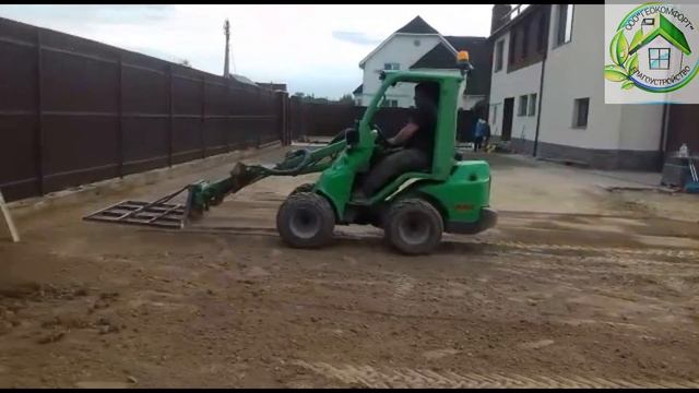 Выравнивание участка под газон смотреть онлайн