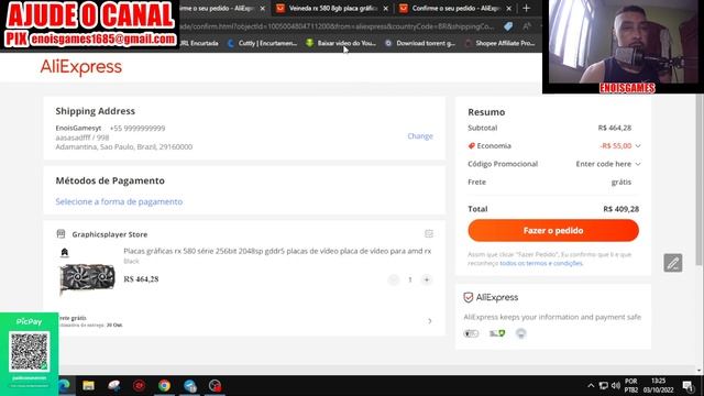 Guerr@ de Preço Baixo No AliExpress RX 580 R$409,00 e Tem Cupom de Desconto Para todos Usuários. ?? смотреть онлайн