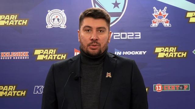 Комментарии главных тренеров МХК «Актобе» - МХК «Кыран» после двух матчей. 25.11.22 смотреть онлайн