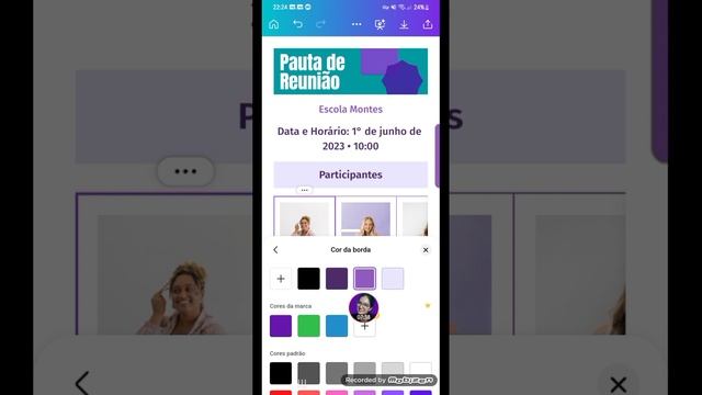 Canva docs - modelo para reunião,formação de professores e muito mais. смотреть онлайн
