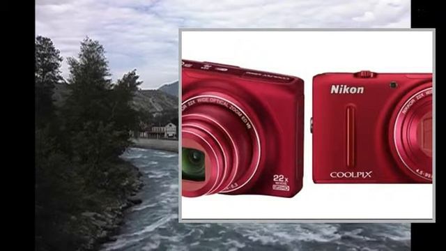 NIKON S9500 rosso смотреть онлайн