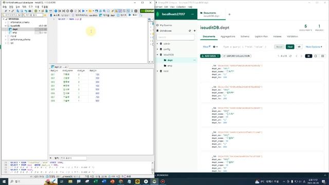 20230328 빅데이터와 NoSQL 10 MongoDB vs RDBMS 수정 смотреть онлайн