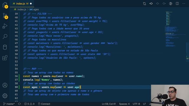 Arrays com Javascript - Map смотреть онлайн