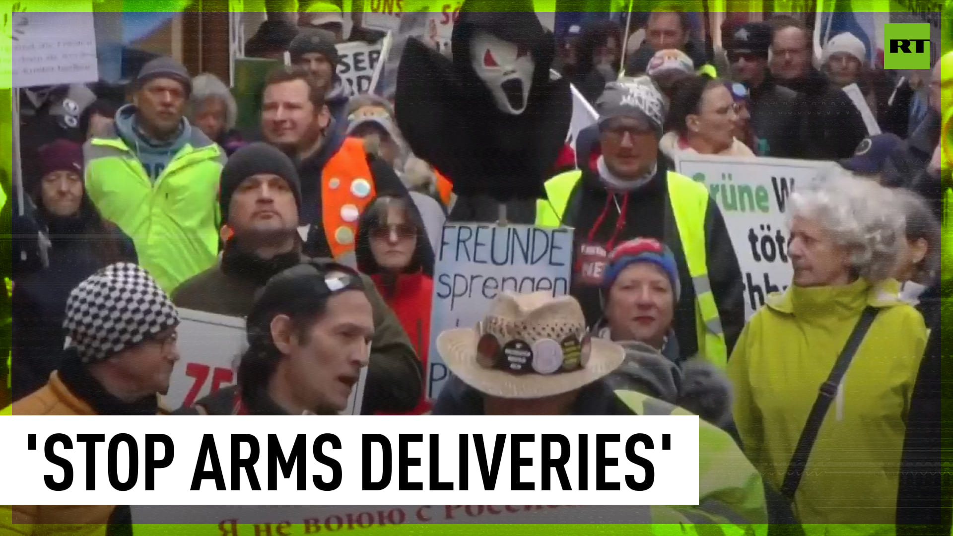 Not our war  Germans demand end to sending weapons to Ukraine