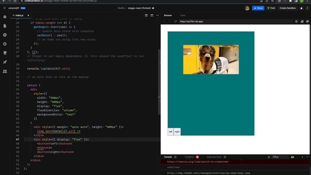 React coding practice смотреть онлайн