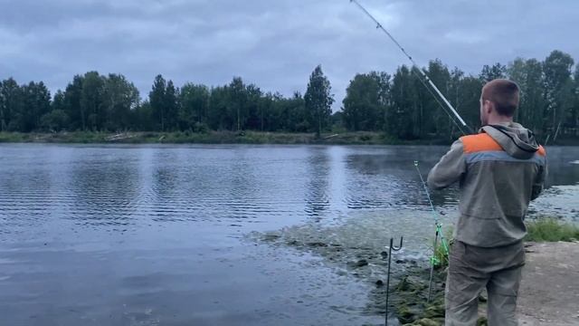 Рефтинское водохранилище. Балалайка. Рыбалка с ночевой на фидер и донку. смотреть онлайн
