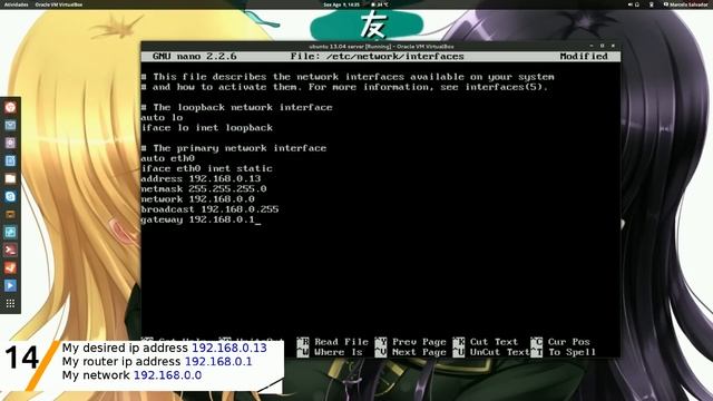 How to install ubuntu 13.04 server + fixed ip address + LAMP server + samba server + webmin [HD] смотреть онлайн