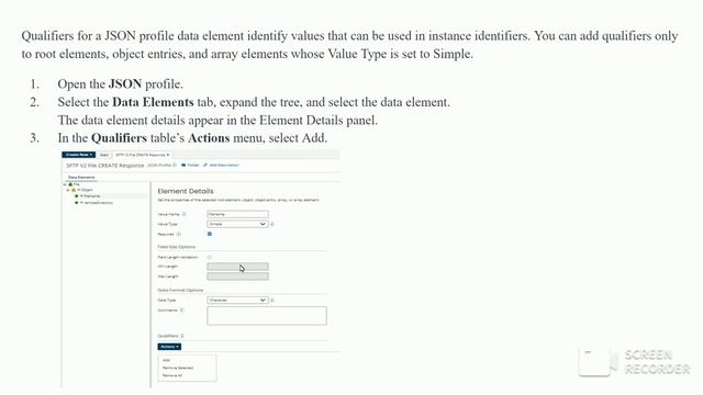 Adding Qualifiers To A JSON Profile Data Element смотреть онлайн