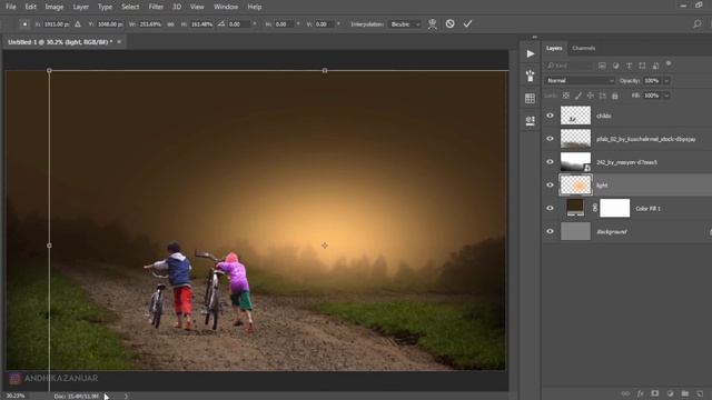 Photoshop Manipulation Tutorial Processing - Best Friend