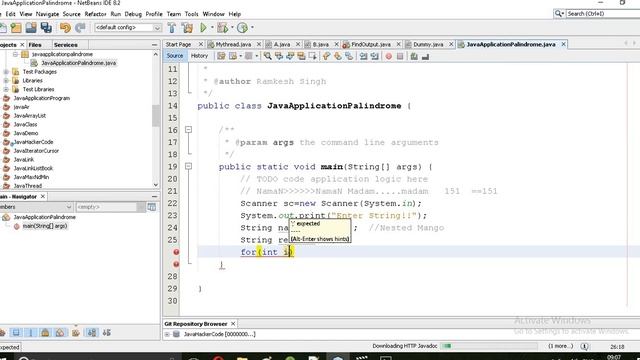 Program How To Check Palindrome String In Java In [Hindi]✓ | AMCAT , Cocubes смотреть онлайн