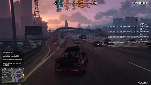 ?? GTA 5 Online ? FPS Test with Karin Sultan Classic ? Live Gameplay смотреть онлайн