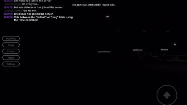 Roblox’s dark room shooting game