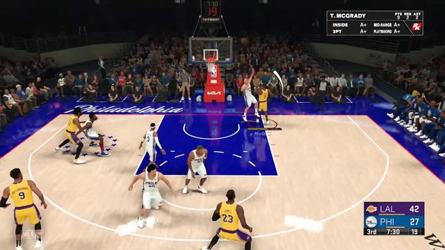NBA 2K23 Gameplay | Myleague w/ All Time Team | CP3 vs AI смотреть онлайн