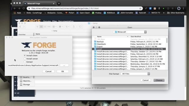 Forge for Twitch Launcher Manually Install - Fix Error in 1.13 1.14 and 1.15 Minecraft смотреть онлайн
