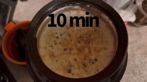 Как очистить термос от чайного налёта за 30 минут￼￼￼.  How to clean a thermos from tea dirt.