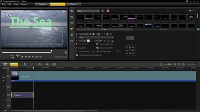 Corel VideoStudio Pro X5 - Inserting Titles Tutorial смотреть онлайн