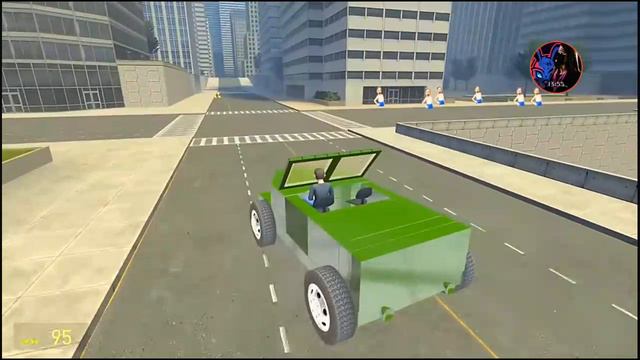 Мы Убегаем От Злого Бати из игры Schoolboy runaway в Garry’s Mod Овер Шоу смотреть онлайн