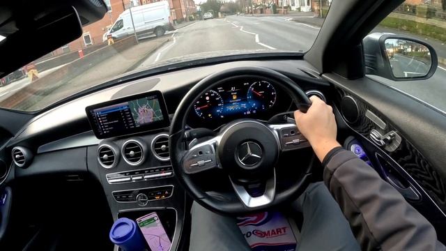 2020 Mercedes Benz C 220d AMG-Line 194 PS | FP POV Drive 4K смотреть онлайн
