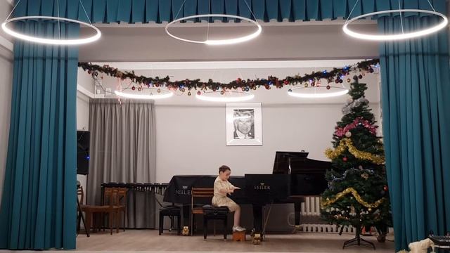 С.Майкапар "Полька", "Мотылёк". Декабрь. 2019. Карина С. смотреть онлайн