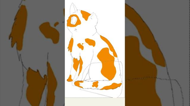 Рисую Яролику из котов-воителей. смотреть онлайн